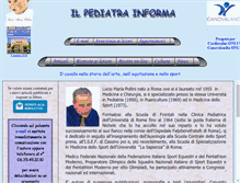 Tablet Screenshot of luciomariapollini.com